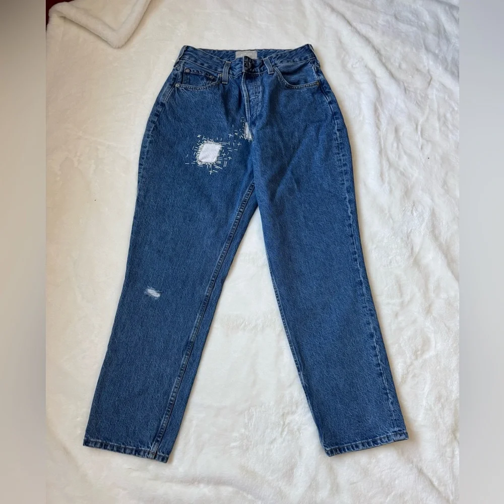 EVERLANE BLUE BOYFRIEND JEANS – SIZE 31R